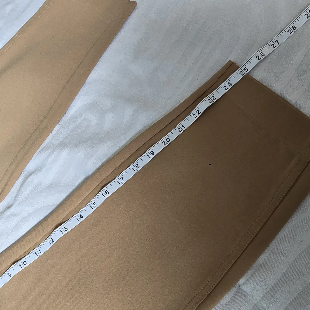 Express Tan Straight Leg Pants - Picture 4 of 5